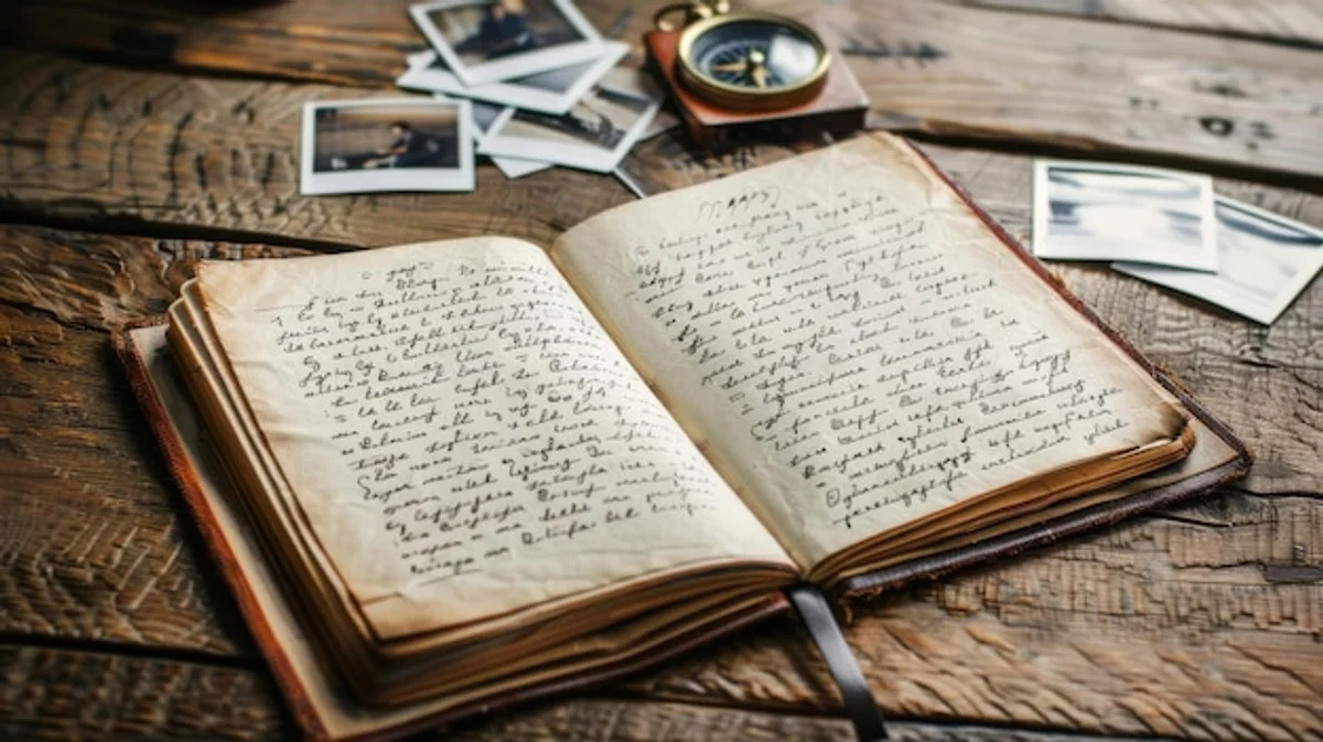 old notebooks handwritten notes nostalgia