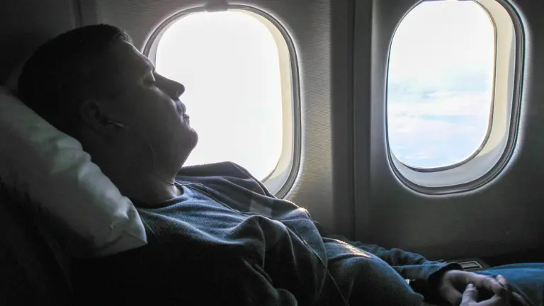 jetlag relief tips travel healthy airplane