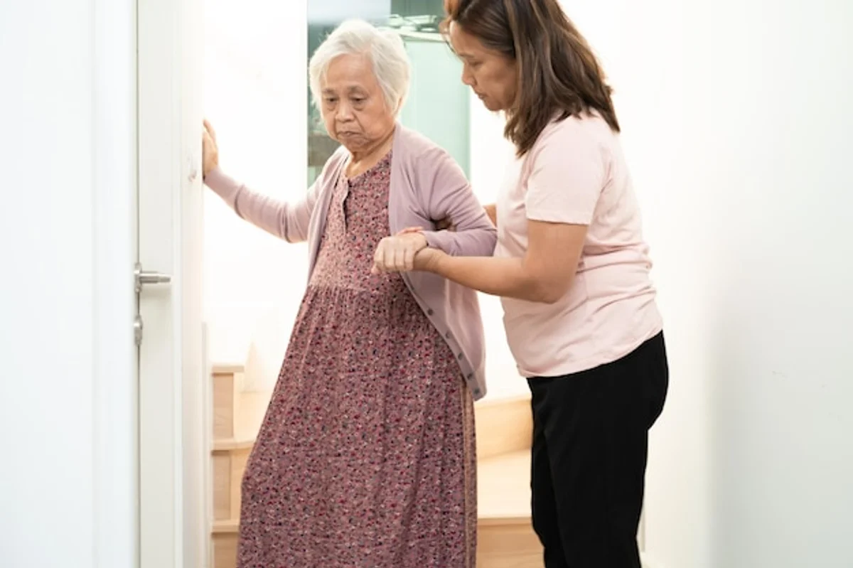 elderly home safety stairs prevention