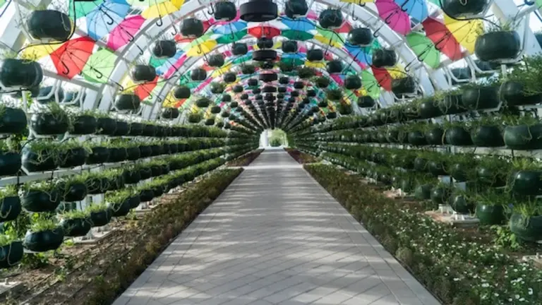 upcycled umbrella home art creative
