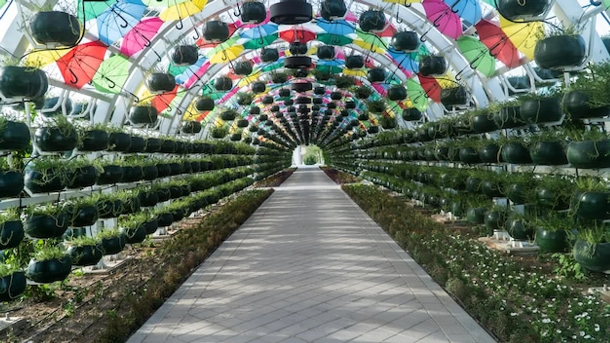 upcycled umbrella home art creative