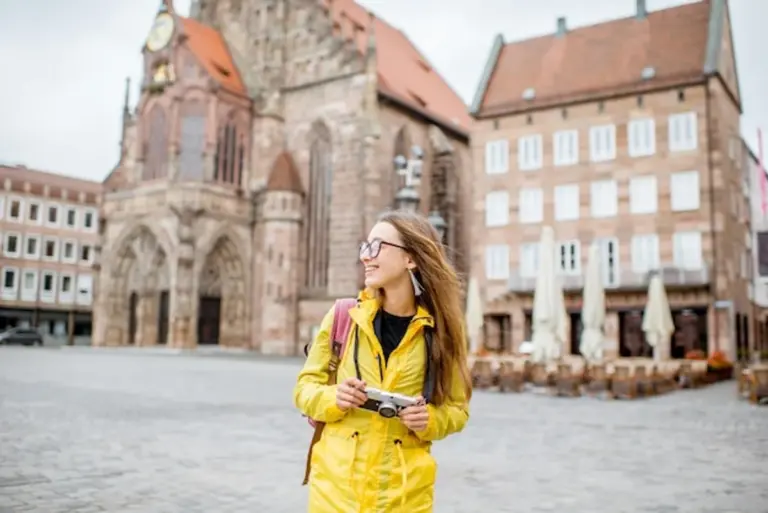 urban rainwear Germany street fashion