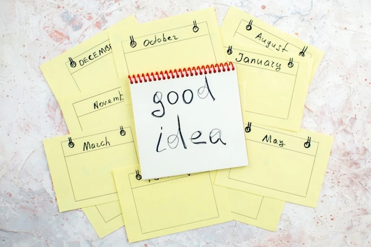 vintage handwritten notes on desk career motivation