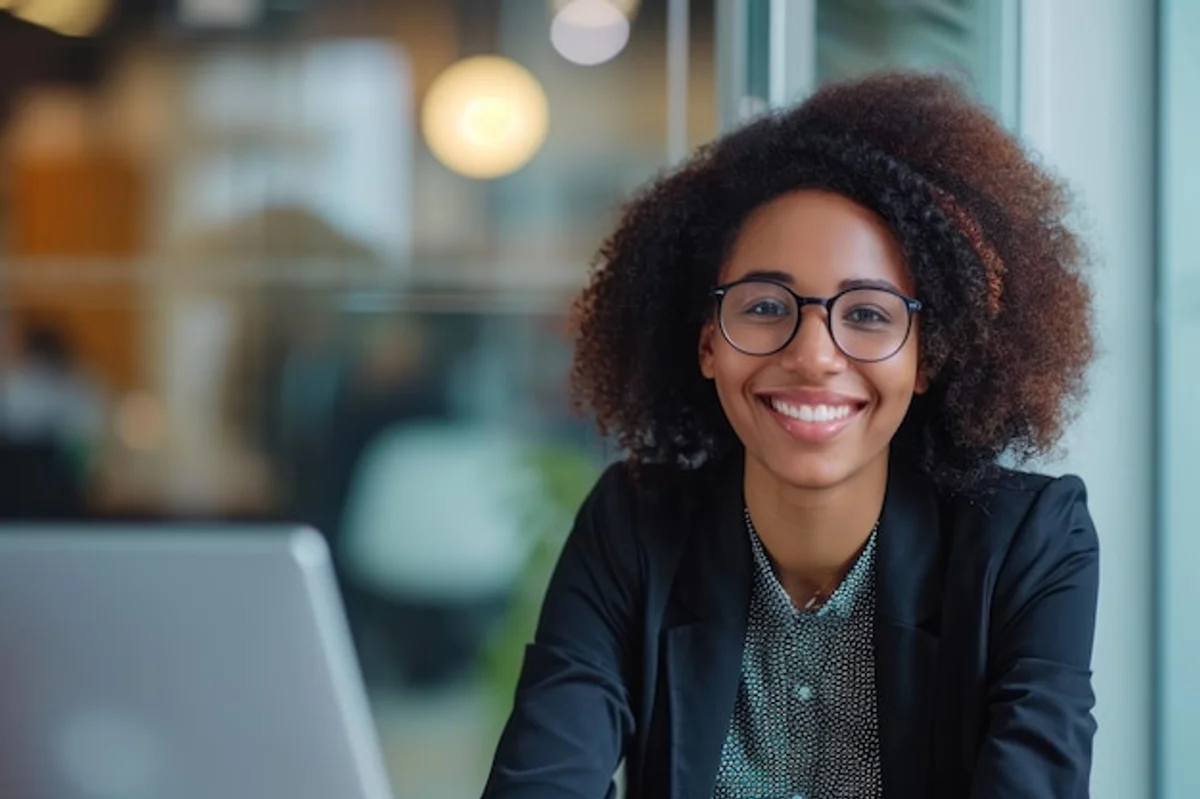 confident employee salary negotiation office