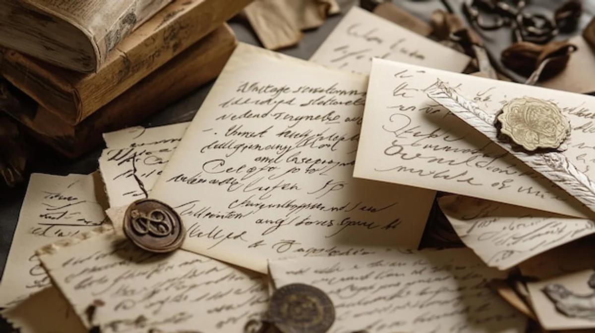 nostalgic handwritten letters memories
