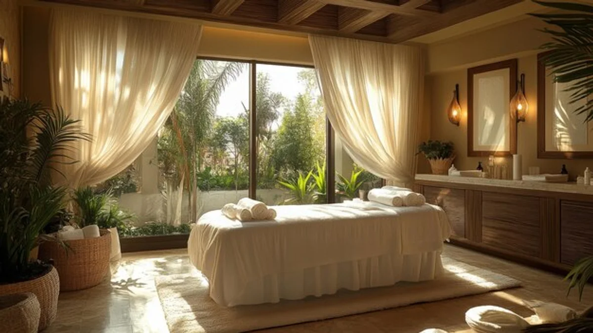 modern hotel quiet relaxation room natural light