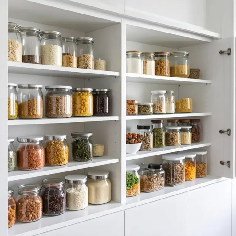creative glass jar organizer home