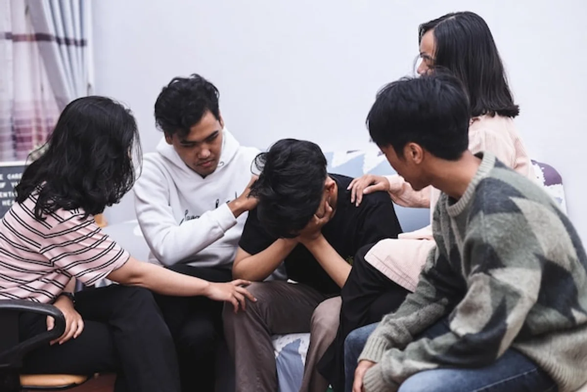 people showing empathy during conversation