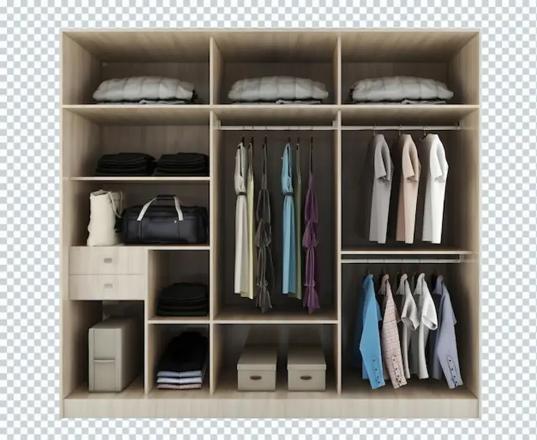 minimalist organized wardrobe lifestyle germany