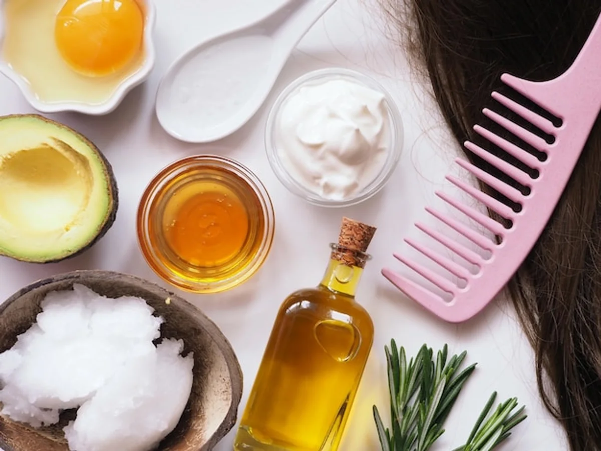 homemade hair care natural ingredients kitchen