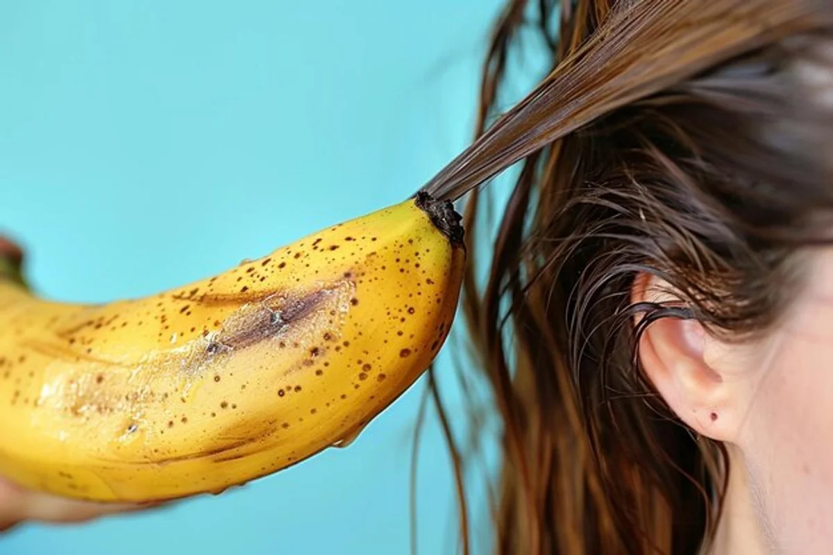 homemade hair mask ingredients banana peel