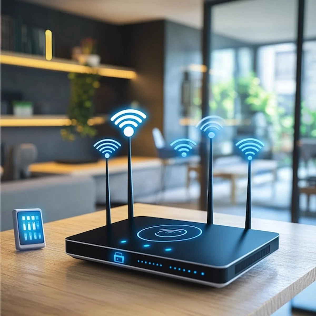 guest wifi router setup home modern