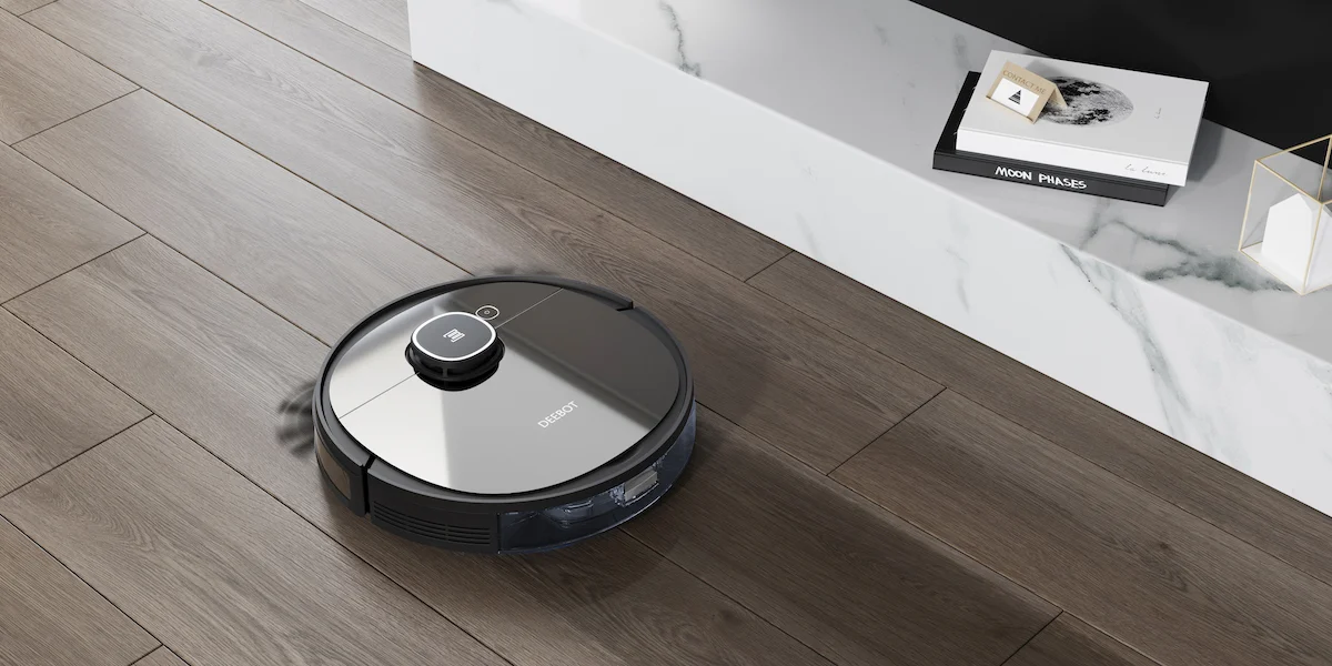 smart floor cleaning hack, modern minimalist home, adult woman cleaning without vacuum or mop