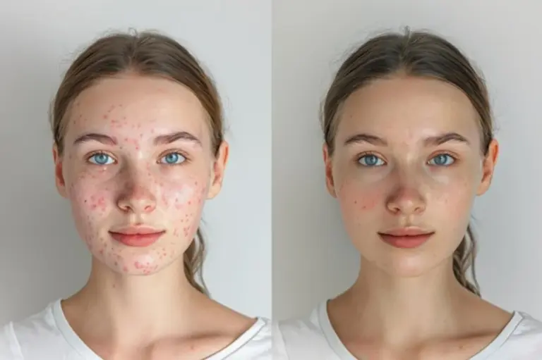 lemon juice acne treatment before after