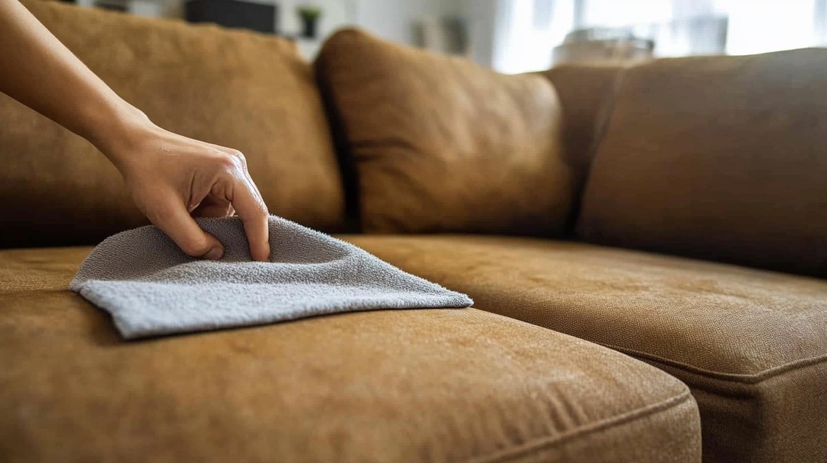 Feuchttücher unter dem Sofa – ein simpler Trick gegen Gerüche, den niemand nutzt - image 1