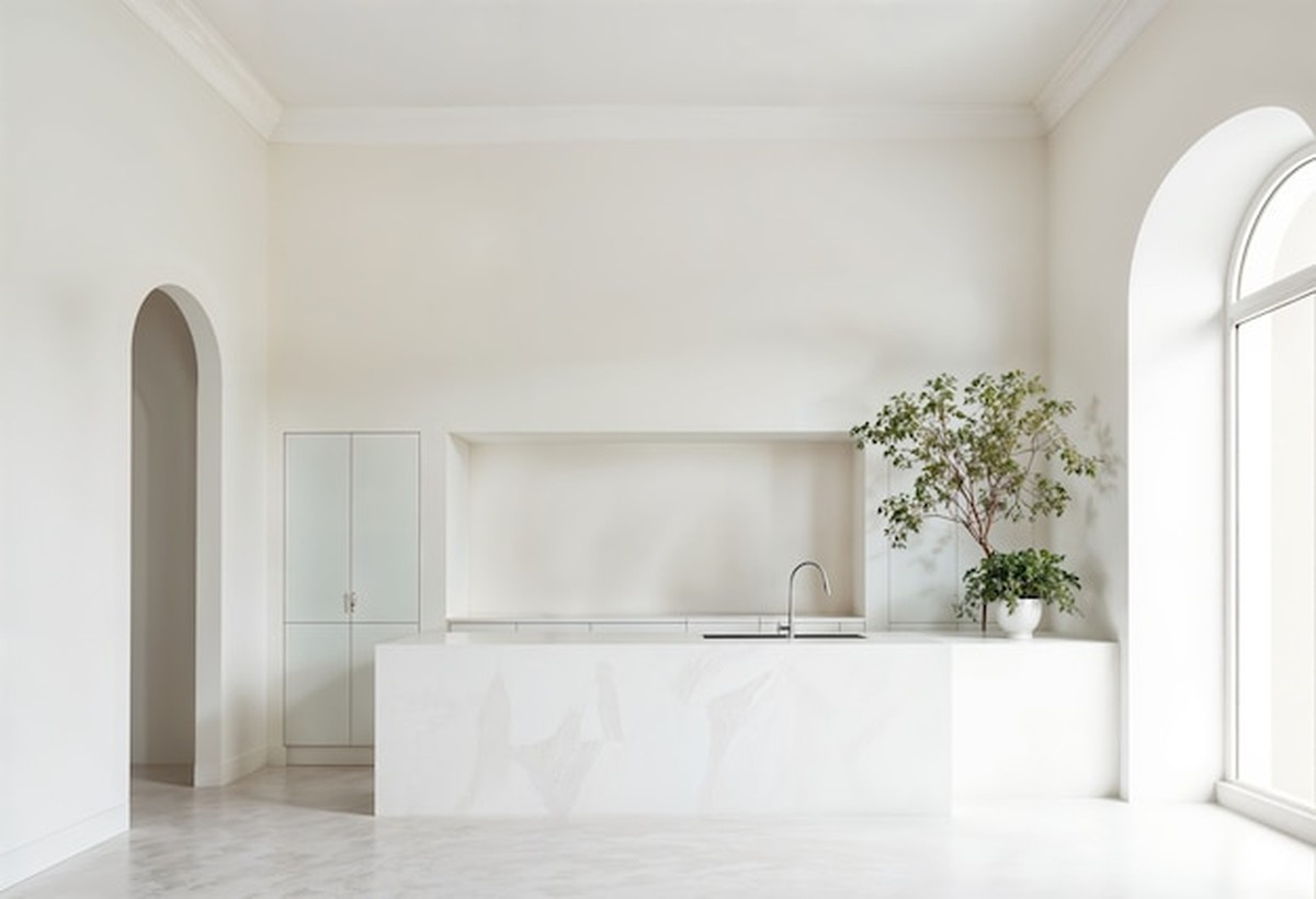 Minimalistische Küche: Wie Sie Platz sparen und trotzdem alles griffbereit haben