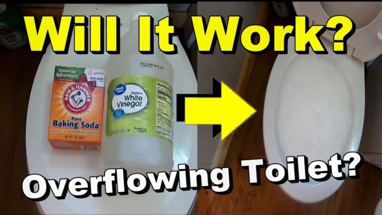 Natron und Essig in der Toilette: Das passiert in den nächsten 30 Minuten