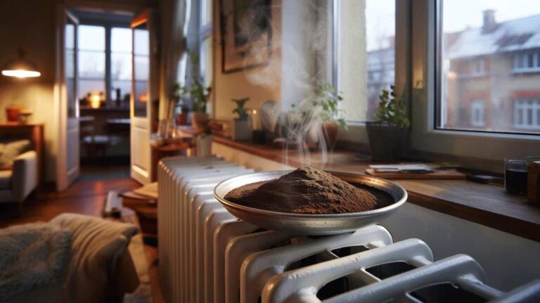 Kaffeesatz hinter den Heizkörper: Warum Handwerker das täglich machen