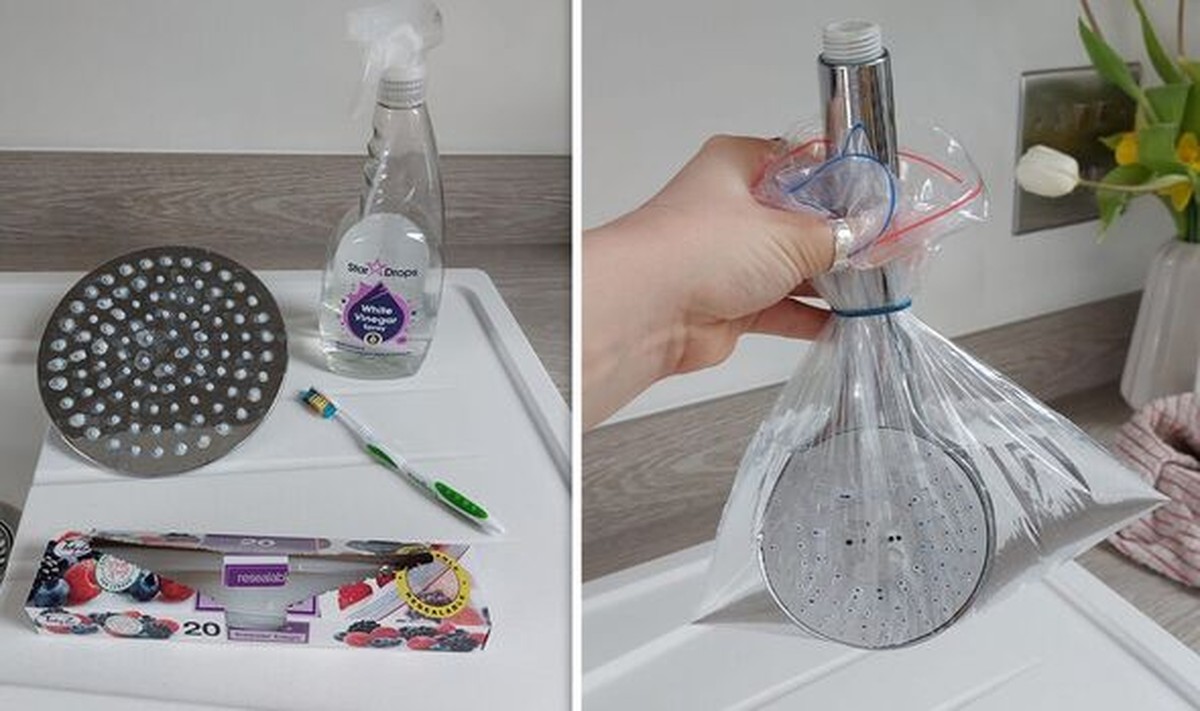 Natron und Essig in der Dusche – die Chemie, die Kalkablagerungen zerstört - image 1