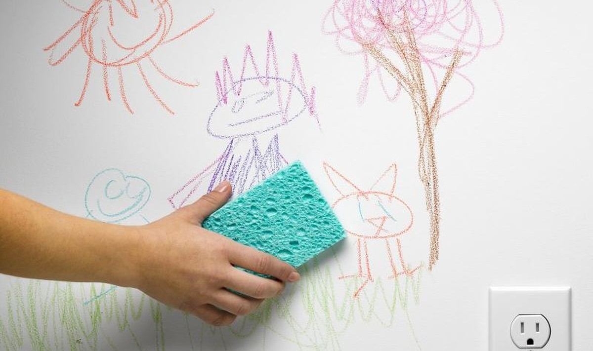 Zahnpasta auf der Tapete? Der Trick, um Flecken unsichtbar zu machen - image 1