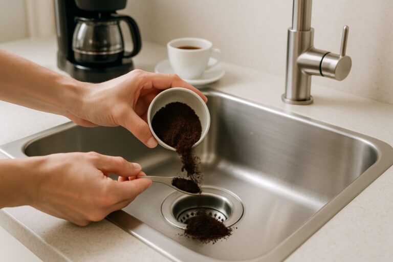 Kaffeesatz in der Küche: Das Geheimnis gegen Geruchsprobleme und Schädlinge