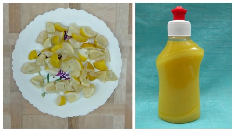 Zitronenschalen in der Spülmaschine: Das natürliche Reinigungsmittel, das Kalkablagerungen frisst